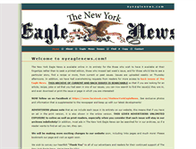 Tablet Screenshot of nyeaglenews.com
